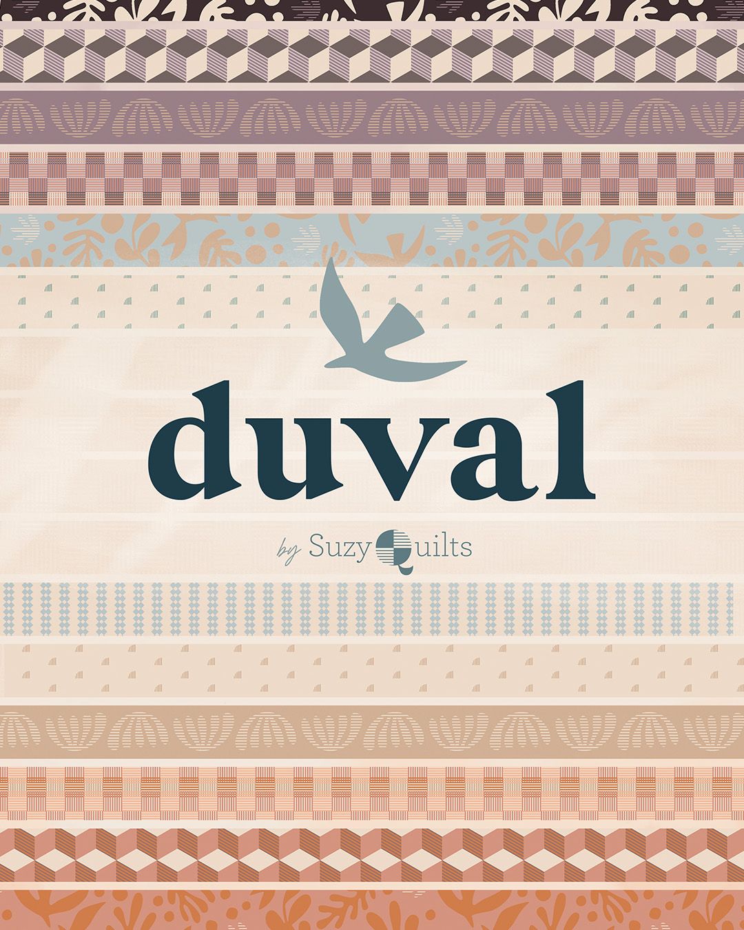 Duval Suzy Quilts Fat Quarter Bundle Stoffpaket Art Gallery Fabrics Patchworkstoffe kaufen Der Rabe im Schlamm