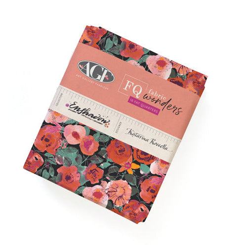 Fat Quarter Bundle Precuts Stoffset Patchworkstoffe kaufen Deutschland Der Rabe im Schlamm Art Gallery Fabrics Katarina Roccella Halloween Enshadow