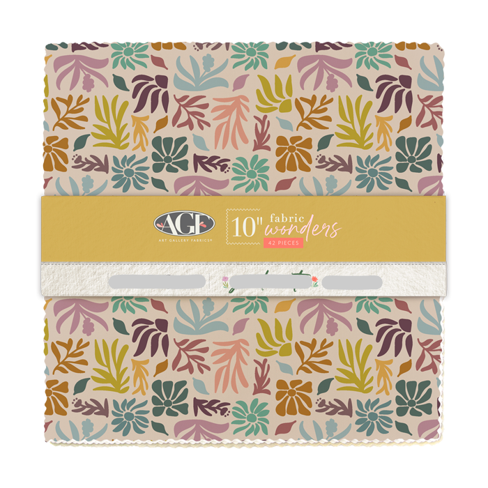 Der Rabe im Schlamm Patchworkstoffe kaufen Quiltshop Deutschland Art Gallery Fabrics Precuts Fabrics Wonders 10" Squares Layer Cake Geo Bloom Sewcial Bee Collective 