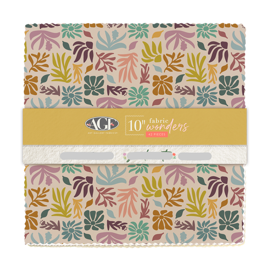Der Rabe im Schlamm Patchworkstoffe kaufen Quiltshop Deutschland Art Gallery Fabrics Precuts Fabrics Wonders 10" Squares Layer Cake Geo Bloom Sewcial Bee Collective 