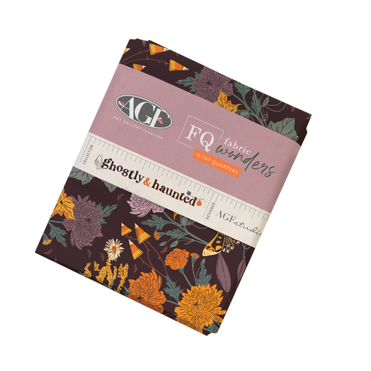 Fat Quarter Bundle Stoffset Patchworkstoffe kaufen Deutschland Der Rabe im Schlamm Art Gallery Fabrics AGF Studio Ghostly Haunted Halloween