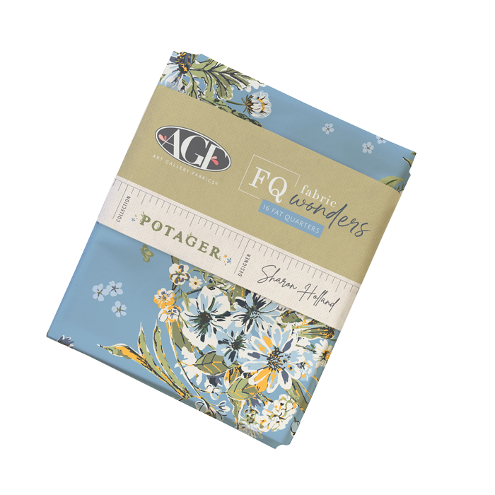 Der Rabe im Schlamm Patchworkstoffe kaufen Quiltshop Deutschland Art Gallery Fabrics Precuts Fabrics Wonders Fat Quarter Bundle Sharon Holland Potager