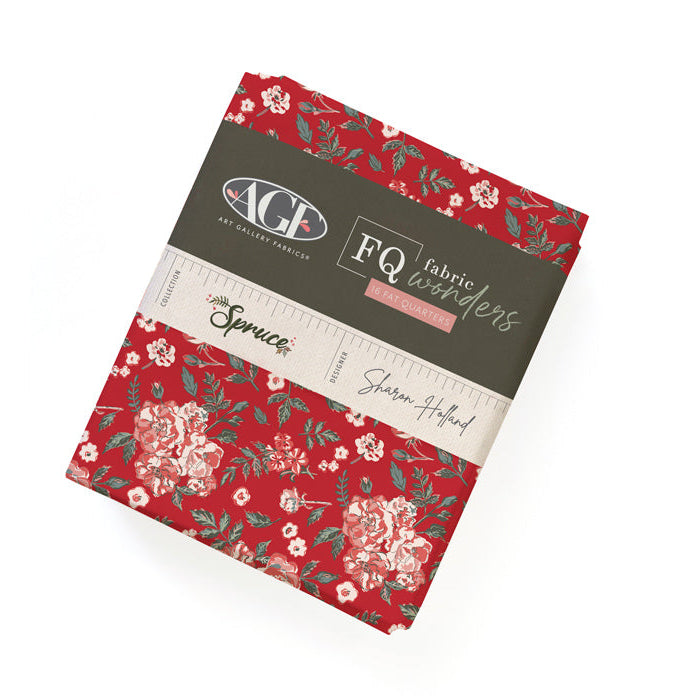 Fat Quarter Bundle Precuts Stoffset Patchworkstoffe kaufen Deutschland Der Rabe im Schlamm Art Gallery Fabrics Sharon Holland Spruce