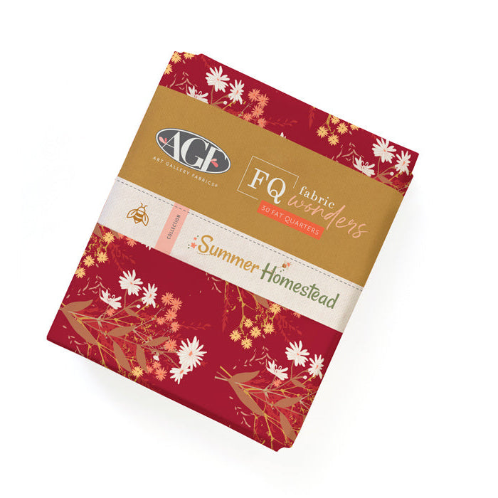 Fat Quarter Bundle Precuts Stoffset Patchworkstoffe kaufen Deutschland Der Rabe im Schlamm Art Gallery Fabrics Sewcial Bee Collective Summer Homestead