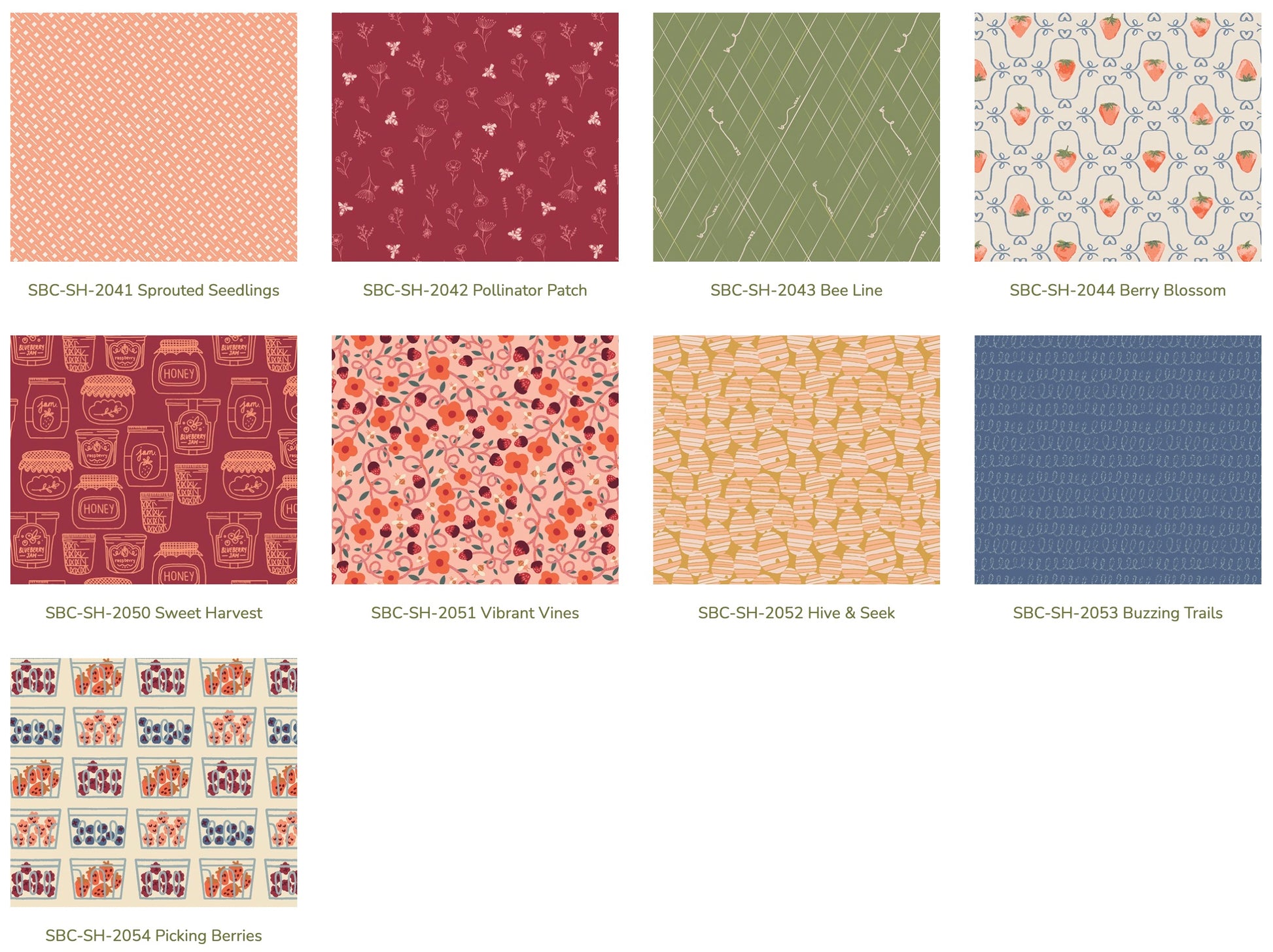 Fat Quarter Bundle Precuts Stoffset Patchworkstoffe kaufen Deutschland Der Rabe im Schlamm Art Gallery Fabrics Sewcial Bee Collective Summer Homestead