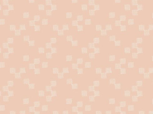 Der Rabe im Schlamm Patchworkstoff Blender Quiltshop Art Gallery Fabrics rosa rose Tender Grid Le Vintage Chic Capsules
