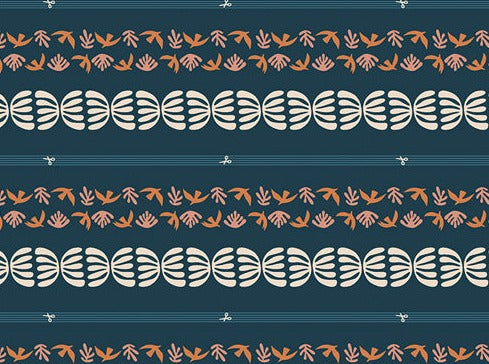 Der Rabe im Schlamm Patchworkstoff kaufen Bindingstoff Binding 2,5" Art Gallery Fabrics Duval Suzy Quilts Key Bound West