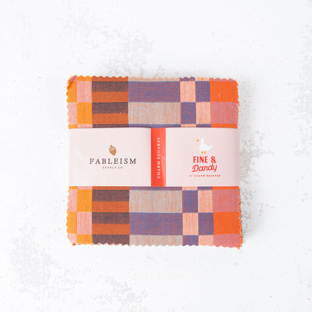 5" Squares Charm Pack Precuts Stoffset Patchworkstoffe kaufen Deutschland Der Rabe im Schlamm Fableism Fine & Dandy