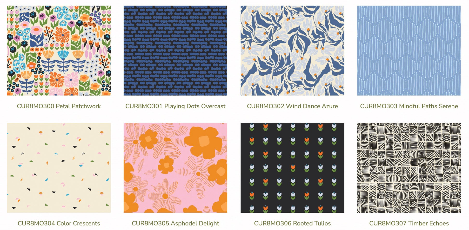 Fat Quarter Bundle Stoffset Patchworkstoffe kaufen Deutschland Der Rabe im Schlamm Art Gallery Fabrics CUR8TOR Modernista