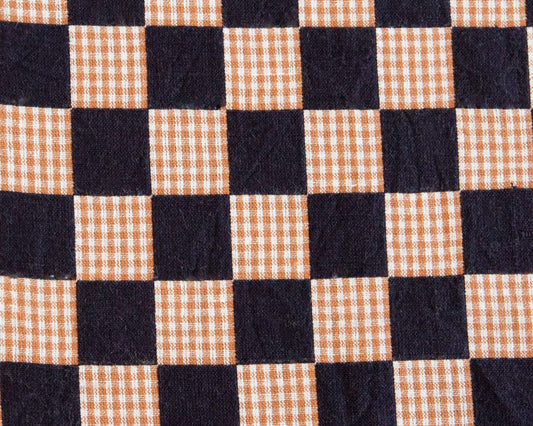 Der Rabe im Schlamm Fableism Checkmate Checkers Patchworkstoffe kaufen in Deutschland Ebony