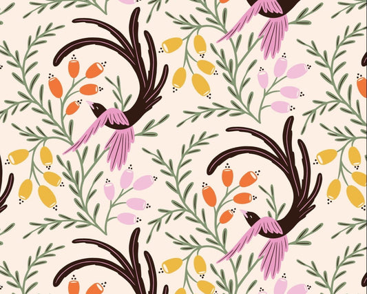 Der Rabe im Schlamm Meterware Patchworkstoff kaufen Cloud 9 Wild Haven Juliana Tipton Reststück Sale