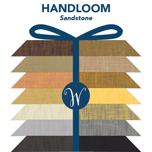 Fat Quarter Bundle Precuts Stoffset Patchworkstoffe kaufen Deutschland Der Rabe im Schlamm Windham Handloom Tara Faughnah Sandstone