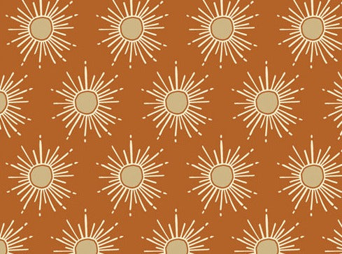Der Rabe im Schlamm Meterware Patchworkstoff kaufen Art Gallery Fabrics Maureen Cracknell Gloria Gleaming Sun Copper