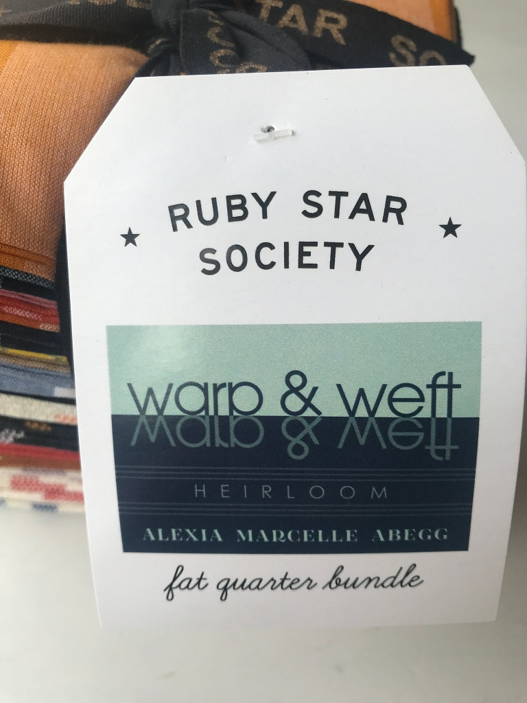 Fat Quarter Bundle Warp & Weft Heirloom Ruby Star Society Alexia Abegg kaufen Der Rabe im Schlamm